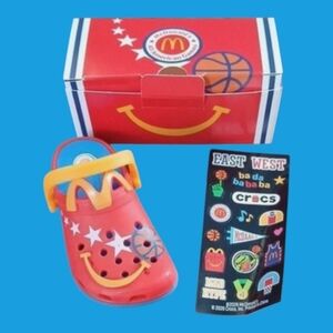 McDonald's Crocs Happy Meal Toy 2026 All American Game x Keychain #4 Bag Charm